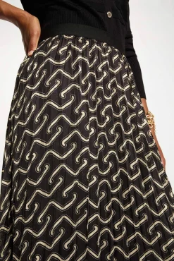 Mujer Morgan Faldas>Falda larga plisada