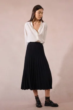 Mujer Molly Bracken Faldas>Falda larga plisada