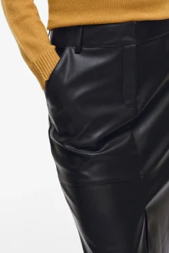 Mujer Vila Faldas>Falda lápiz de polipiel