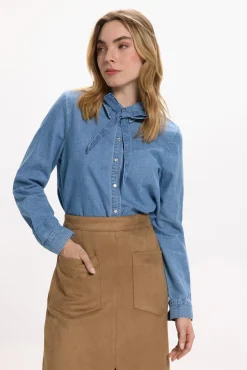 Mujer Vila Faldas>Falda midi antelina