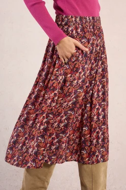 Mujer Molly Bracken Faldas>Falda midi con estampado