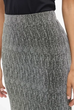 Mujer Vila Faldas>Falda midi con glitter