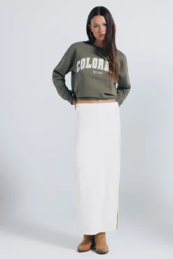 Mujer Springfield Faldas>Falda midi crochet