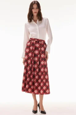 Mujer TFP by Tamara Falcó Faldas>Falda midi cuadros