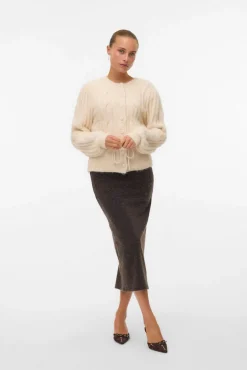 Mujer Vero Moda Faldas>Falda midi de punto