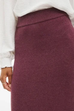 Mujer Vila Faldas>Falda midi de punto con viscosa