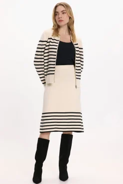 Mujer Vila Faldas>Falda midi de punto con viscosa