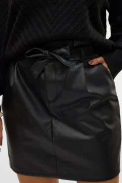 Mujer Vero Moda Curve Faldas>Falda midi encerada talla grande