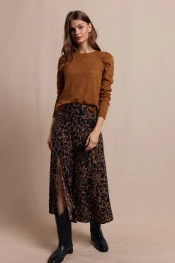 Mujer Slowlove Faldas>Falda midi estampada