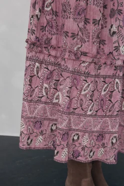 Mujer Pedro del Hierro Faldas>Falda midi estampada pisos