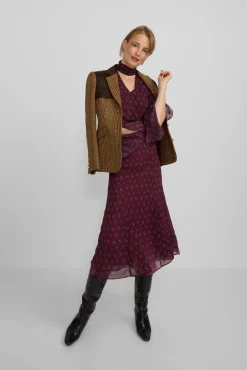 Mujer Silbon Faldas>Falda midi estampado motivos