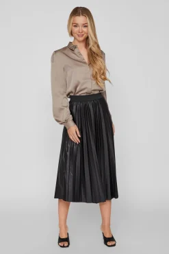 Mujer Vila Faldas>Falda midi plisada
