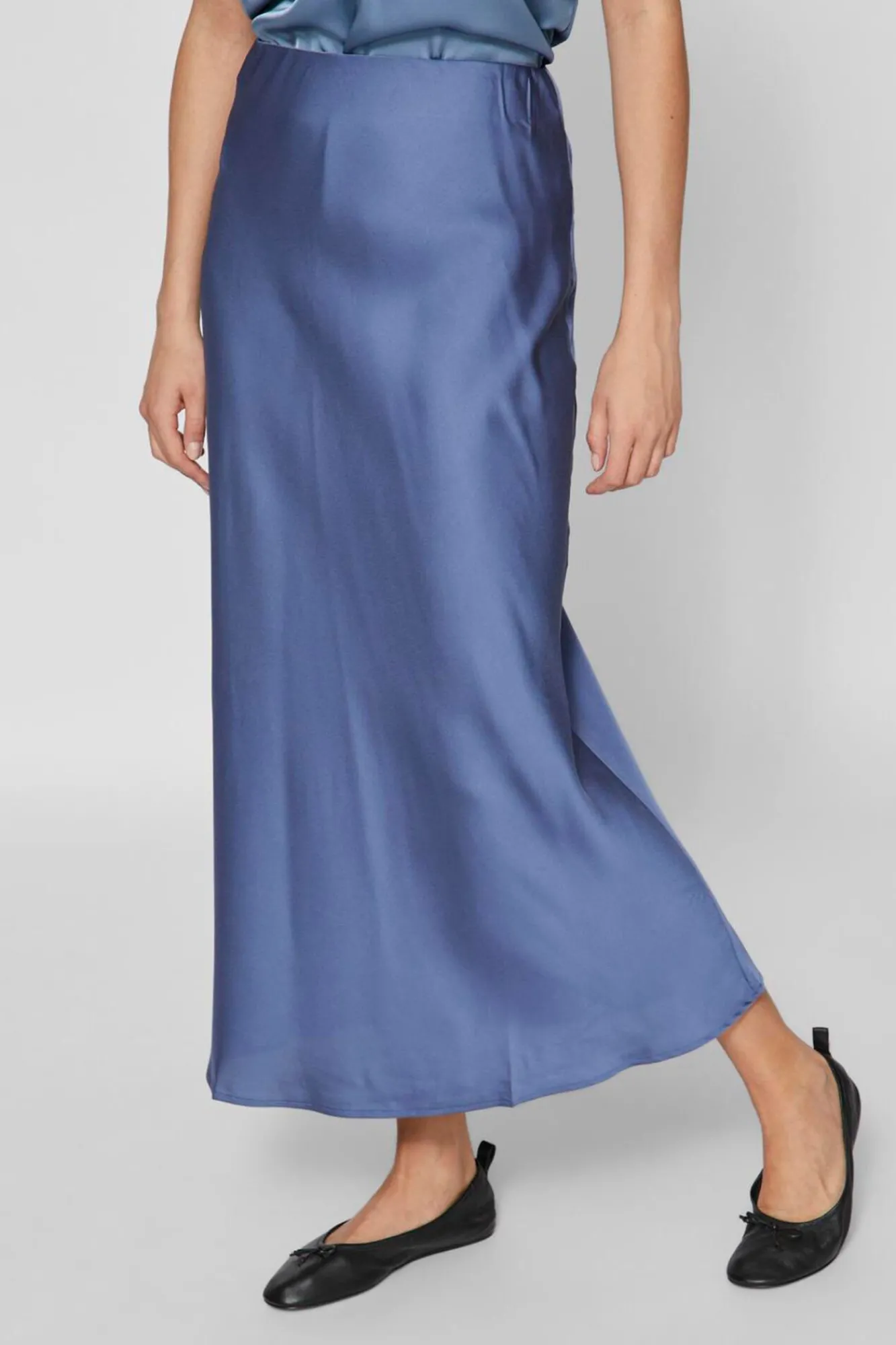 Mujer Vila Faldas>Falda midi satén