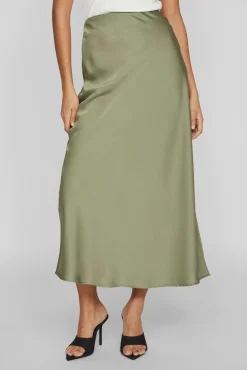 Mujer Vila Faldas>Falda midi satén