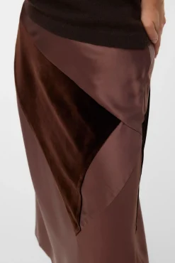 Mujer Vero Moda Faldas>Falda midi triple tejido