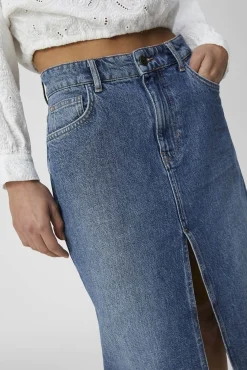 Mujer Object Faldas>Falda midi vaquera