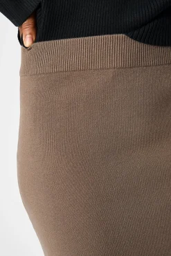 Mujer Object Faldas>Falda punto midi