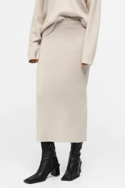 Mujer Object Faldas>Falda punto midi