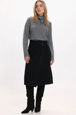 Mujer Vila Faldas>Falda vaquera midi