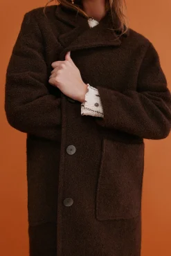 Mujer Hoss Intropia Abrigos>Flora. Abrigo con bolsillos