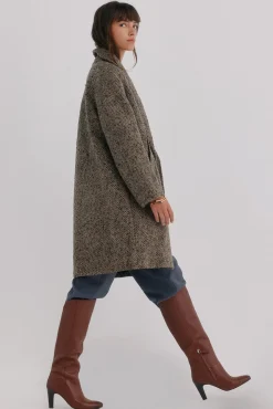 Mujer Hoss Intropia Abrigos>Fátima. Abrigo con solapa