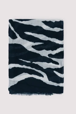 Mujer Springfield Bufandas>Fular estampado cebra