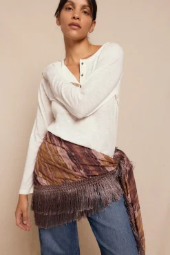 Mujer Slowlove Pañuelos Y Fulares>Fular estampado flores