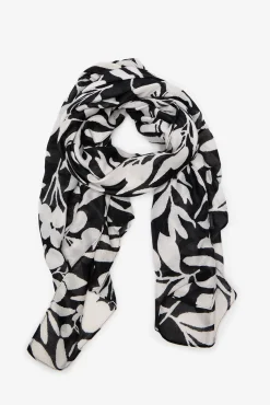 Mujer Cortefiel Pañuelos Y Fulares>Fular floral bicolor