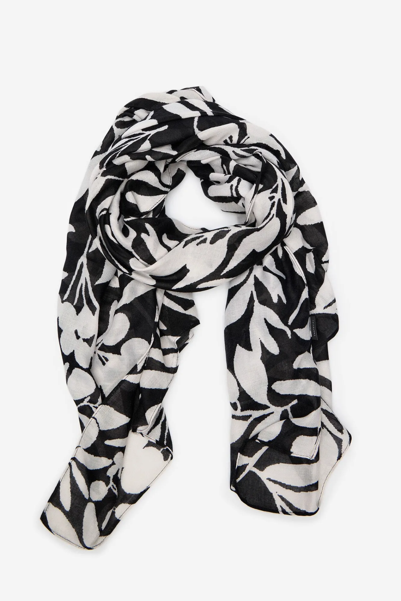 Mujer Cortefiel Pañuelos Y Fulares>Fular floral bicolor