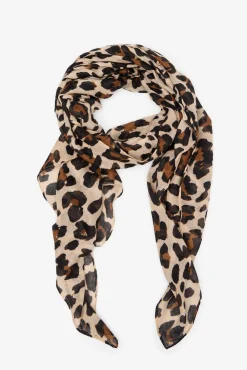 Mujer Cortefiel Pañuelos Y Fulares>Fular leopardo
