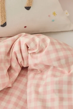 Textura Fundas Nórdicas>Funda nordica tejida cuadros vichy