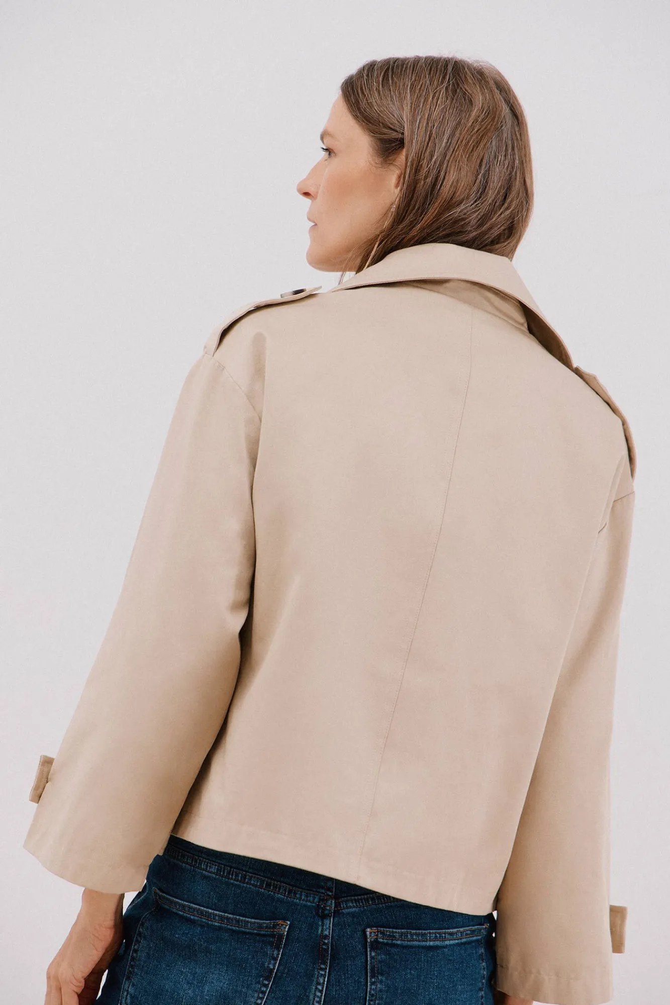 Mujer Cortefiel Gabardinas|Abrigos>Gabardina corta