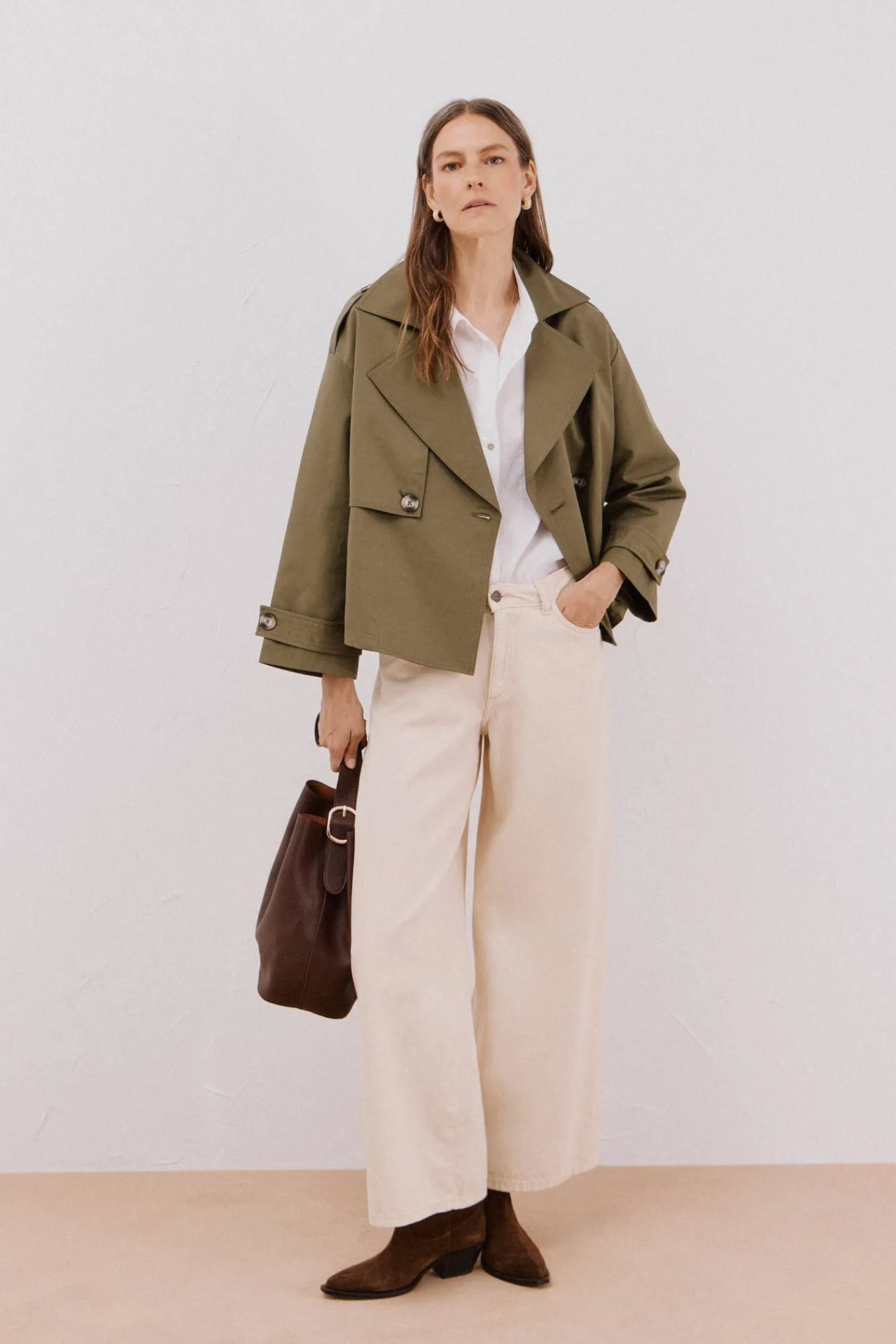 Mujer Cortefiel Gabardinas|Abrigos>Gabardina corta