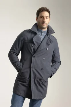 Hombre PuroEGO Abrigos>Gabardina impermeable