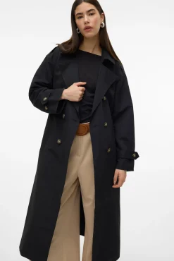 Mujer Vero Moda Gabardinas|Chaquetas>Gabardina larga básica