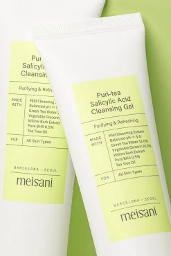 Meisani Cosmética Coreana|Cosmética Facial>Gel limpiador facial purificante y refrescante