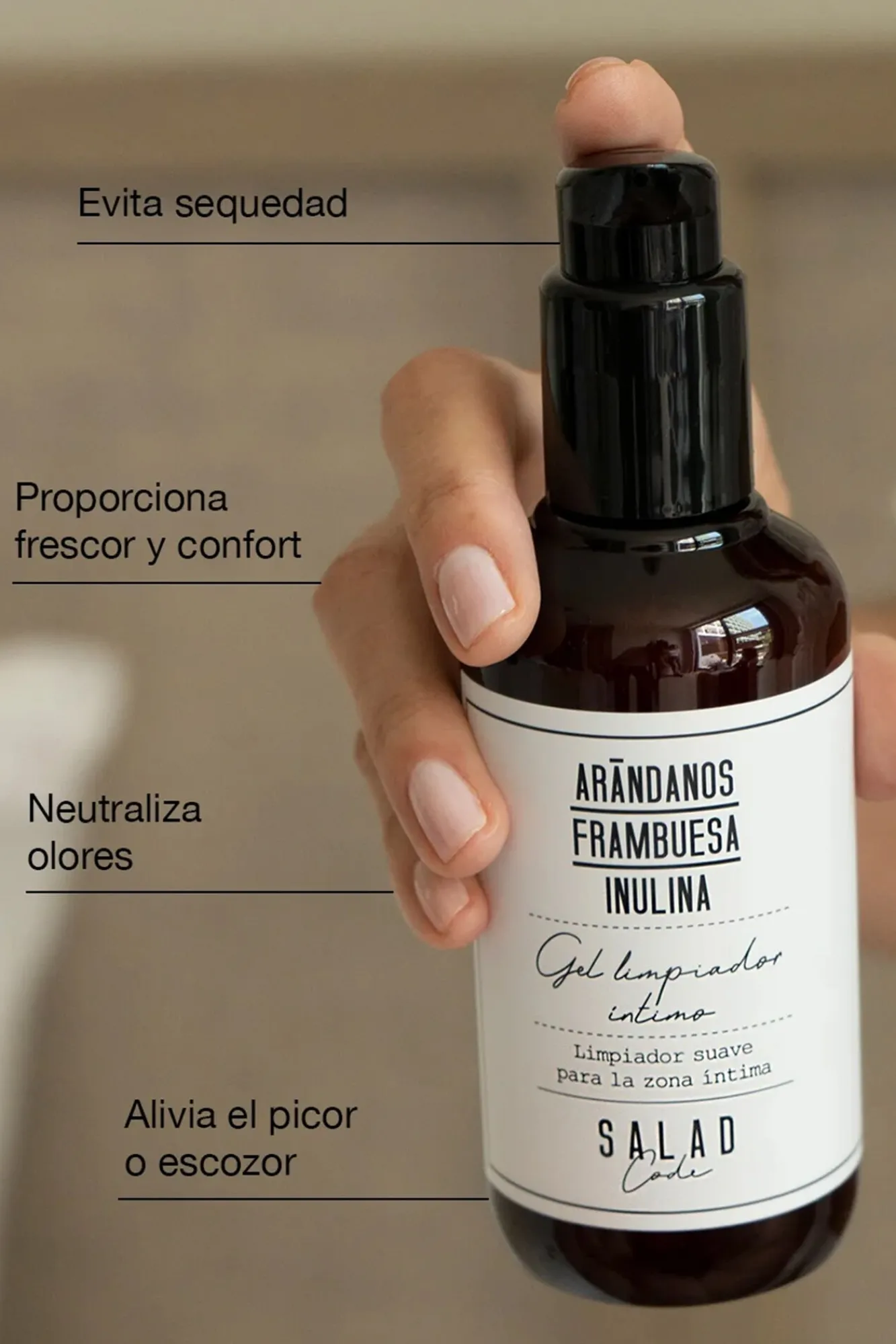 Salad Code Cosmética Corporal>Gel limpiador íntimo