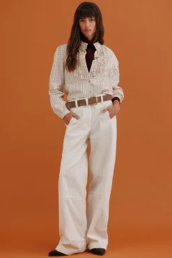 Mujer Hoss Intropia Blusas>Gina. Blusa a cuadros