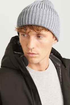 Hombre Jack & Jones Gorros>Gorro punto de algodón