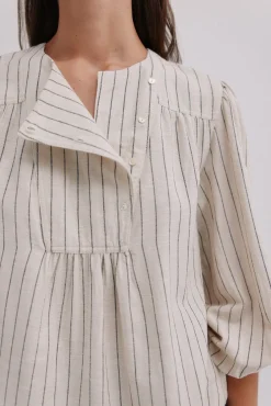 Mujer Hoss Intropia Blusas>Griselda. Blusa a rayas