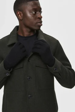 Hombre Selected Guantes>Guantes confeccionados con Lana RWS.