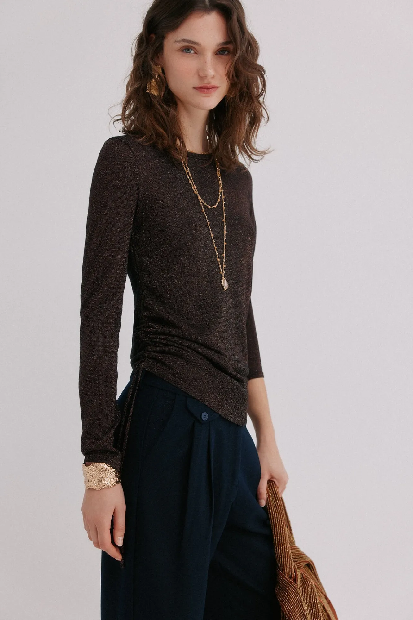 Mujer Hoss Intropia Jerséis>Imani. Jersey con frunces