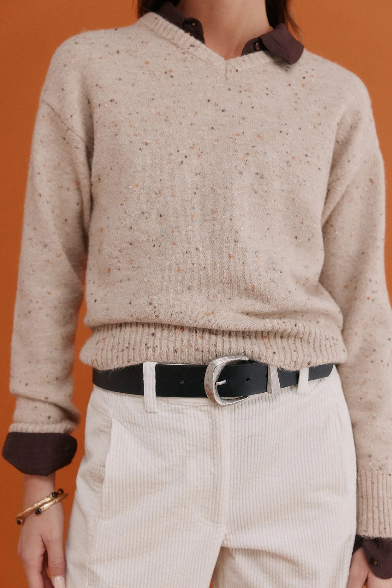 Mujer Hoss Intropia Jerséis>Imelda. Jersey jaspeado