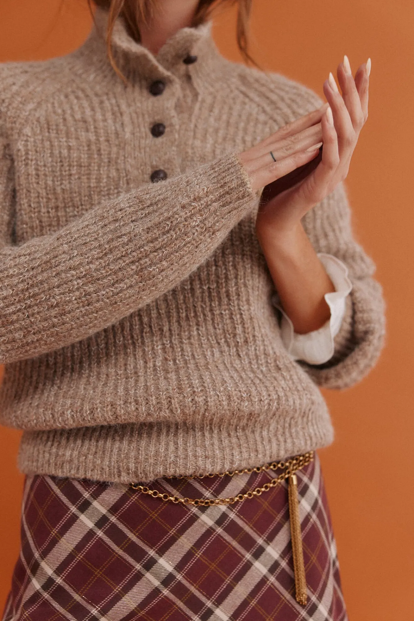 Mujer Hoss Intropia Jerséis>Irina. Jersey cuello perkins