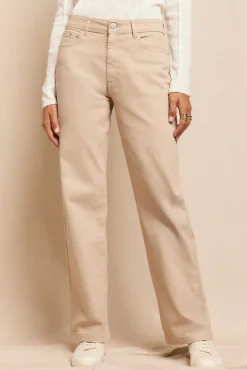 Mujer Slowlove Vaqueros|Pantalones>Jeans abertura bajo