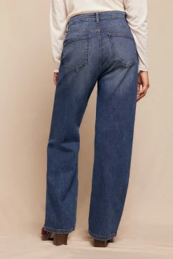 Mujer Slowlove Vaqueros|Pantalones>Jeans abertura bajo