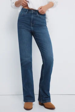 Mujer Springfield Vaqueros>Jeans bootcut