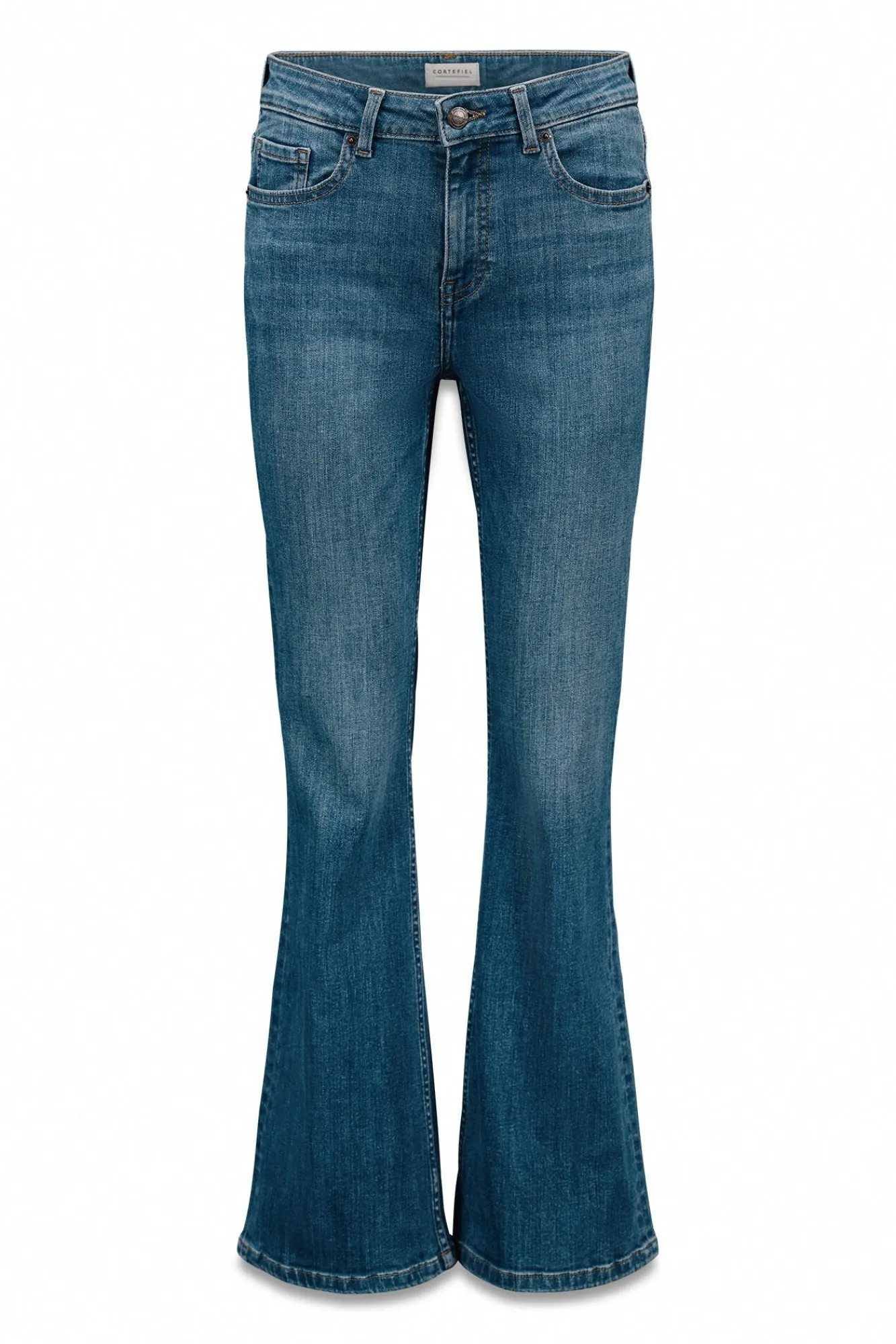 Mujer Cortefiel Vaqueros|Pantalones>Jeans campana