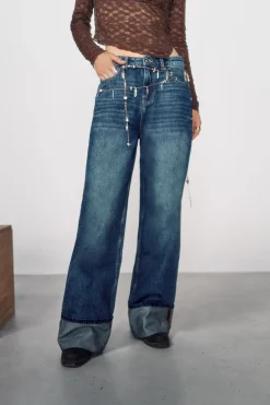 Mujer High Spirits Vaqueros><noscript><img width=