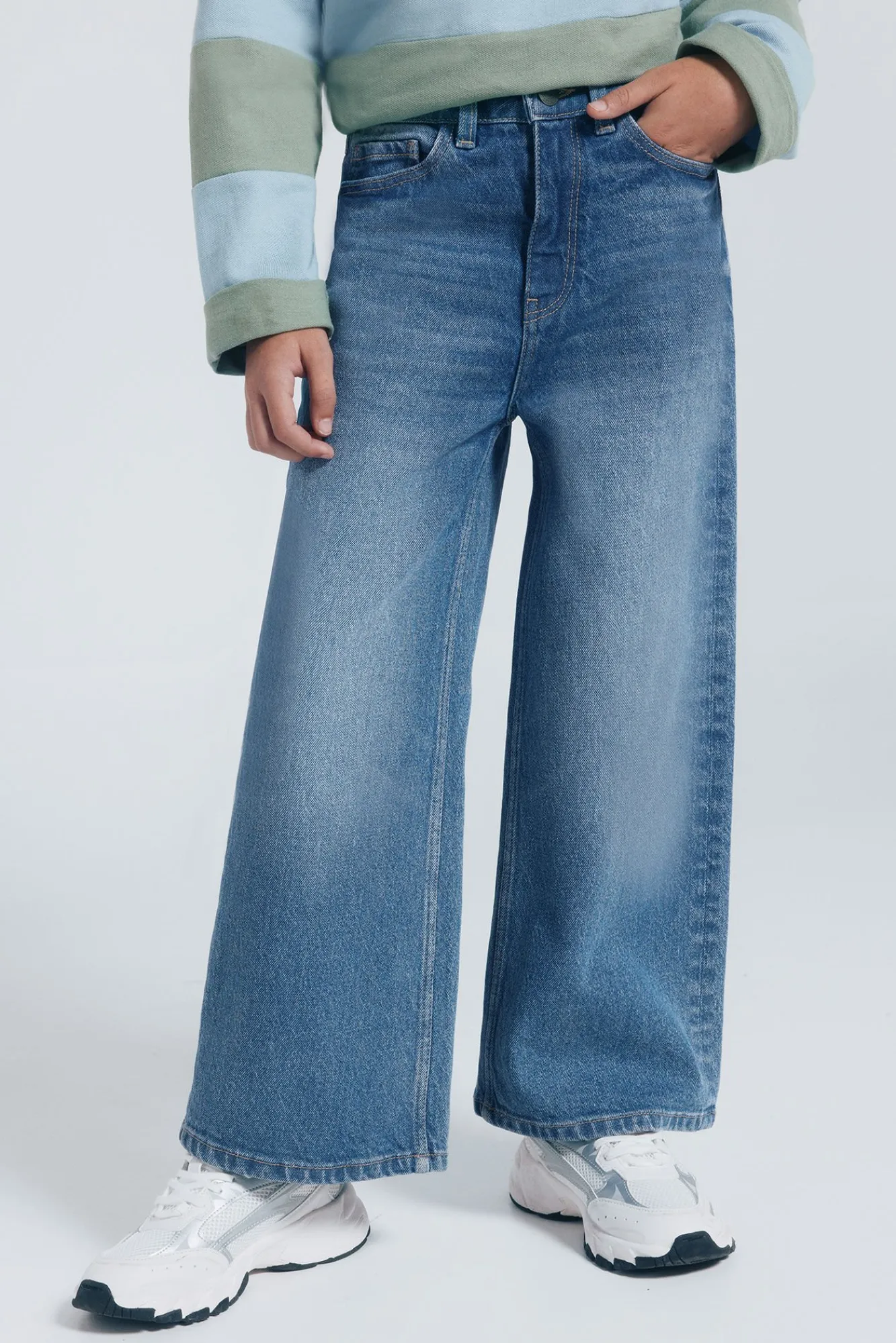 Niños Springfield Kids Pantalones>Jeans denim culotte niña